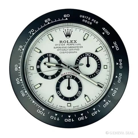 Horloge murale de la collection Daytona GENEVA DIAL