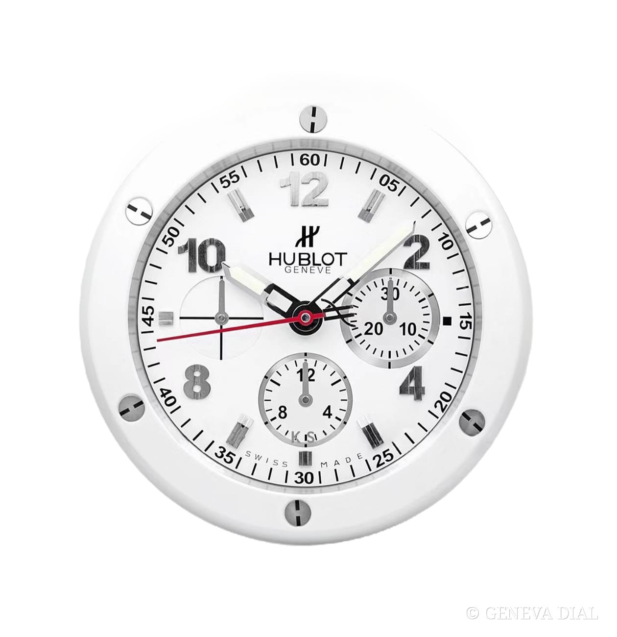 Horloge murale de la collection Hublot GENEVA DIAL