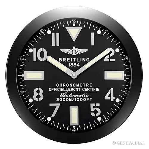Horloge murale de la collection Breitling GENEVA DIAL