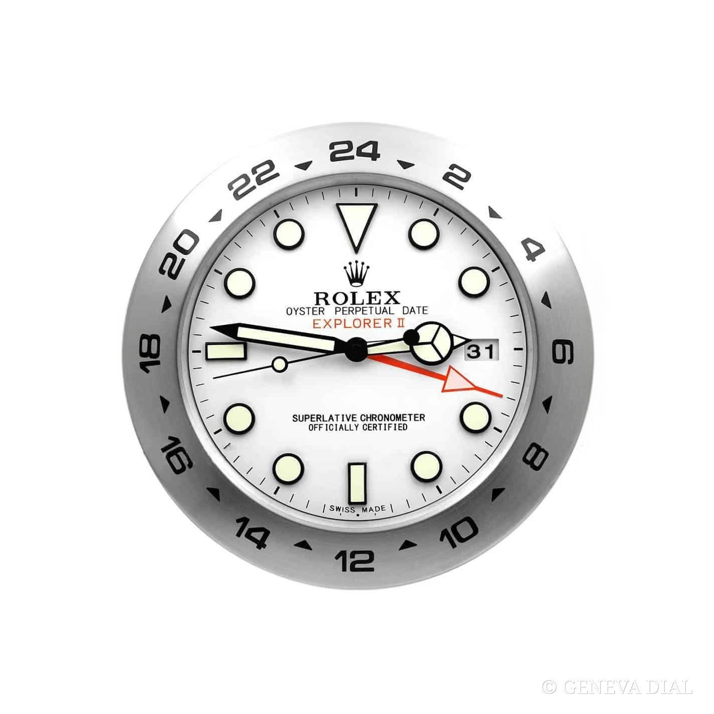 Horloge GENEVA DIAL — Collection Explorer